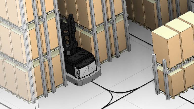 Swisslog ist ein Anbieter für Fahrerlose Transport Systeme FTS