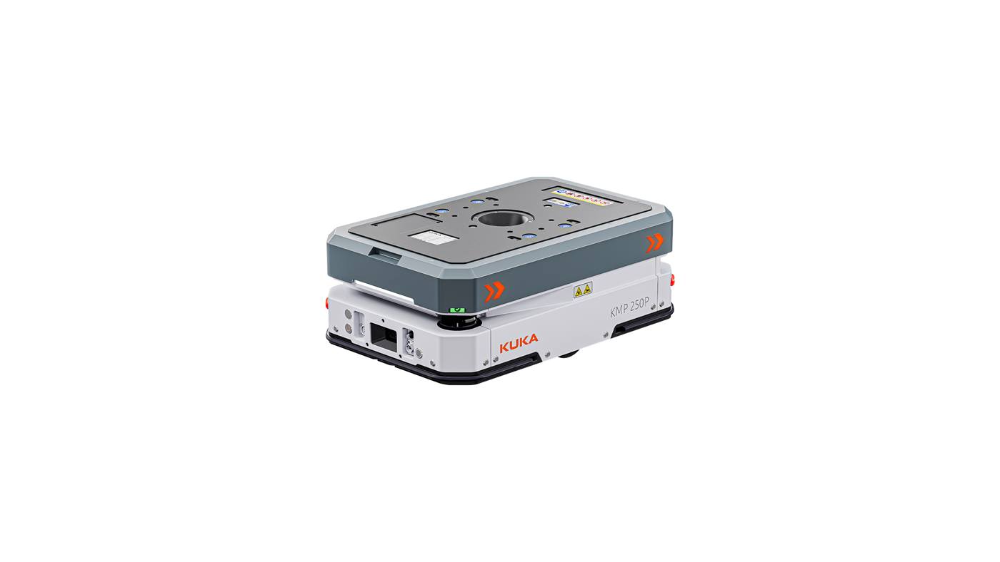 Automated top-loading mobile robot