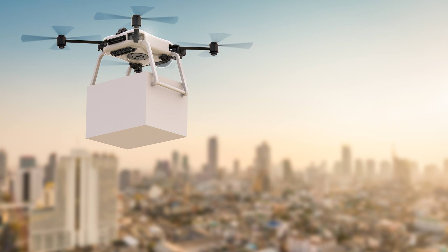 Belieferungskonzepte der Zukunft in der Smart City setzen auf Dronen